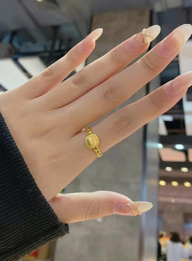 古流金岁月小面包戒子小方糖戒指