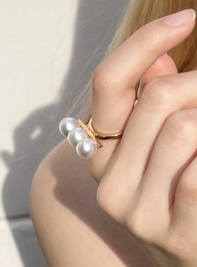 明星同款三珠平衡木三颗