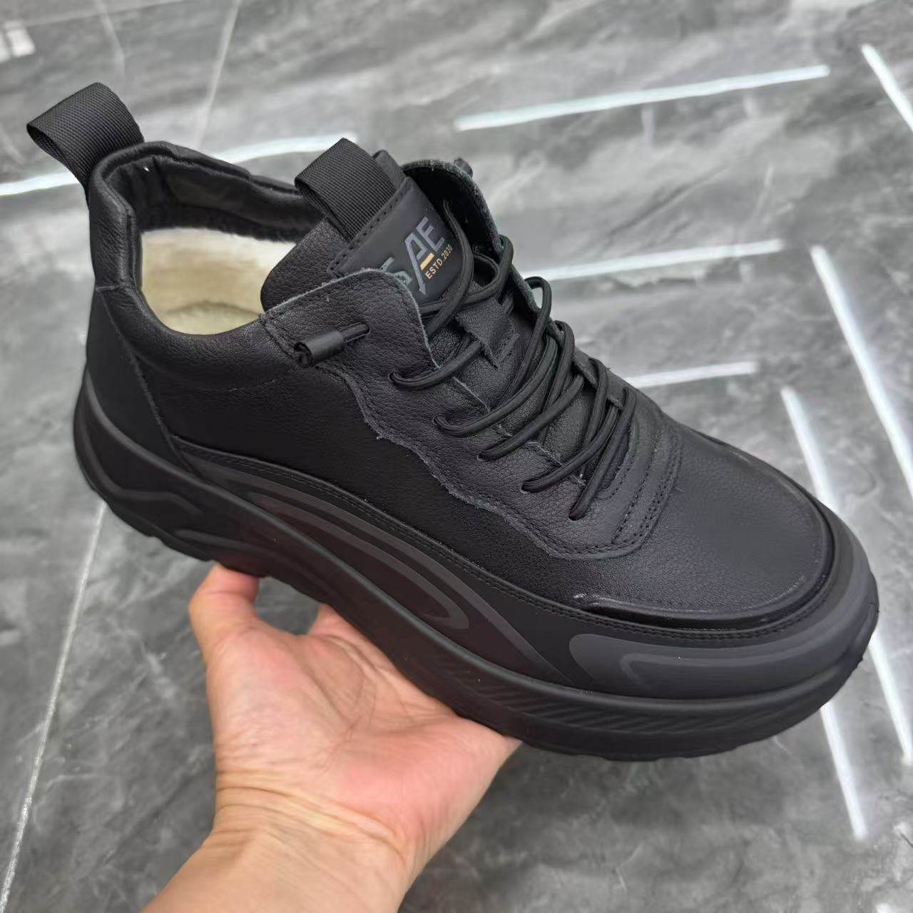 冬季新款真皮羊毛保暖加绒加厚皮毛一体东北大棉鞋运动休闲防滑鞋,淘宝优惠券,粉丝福利购,淘宝优惠卷