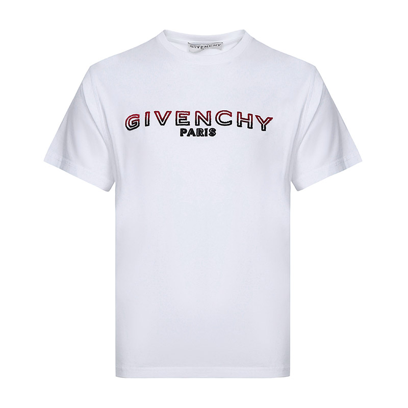 Givenchy纪梵希男士棉质圆领短袖男装T恤 BM70UY3002-图0
