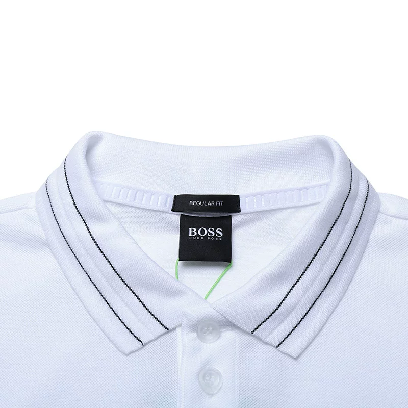 Hugo Boss мужская хлопковая футболка-поло с коротким рукавом 50448656