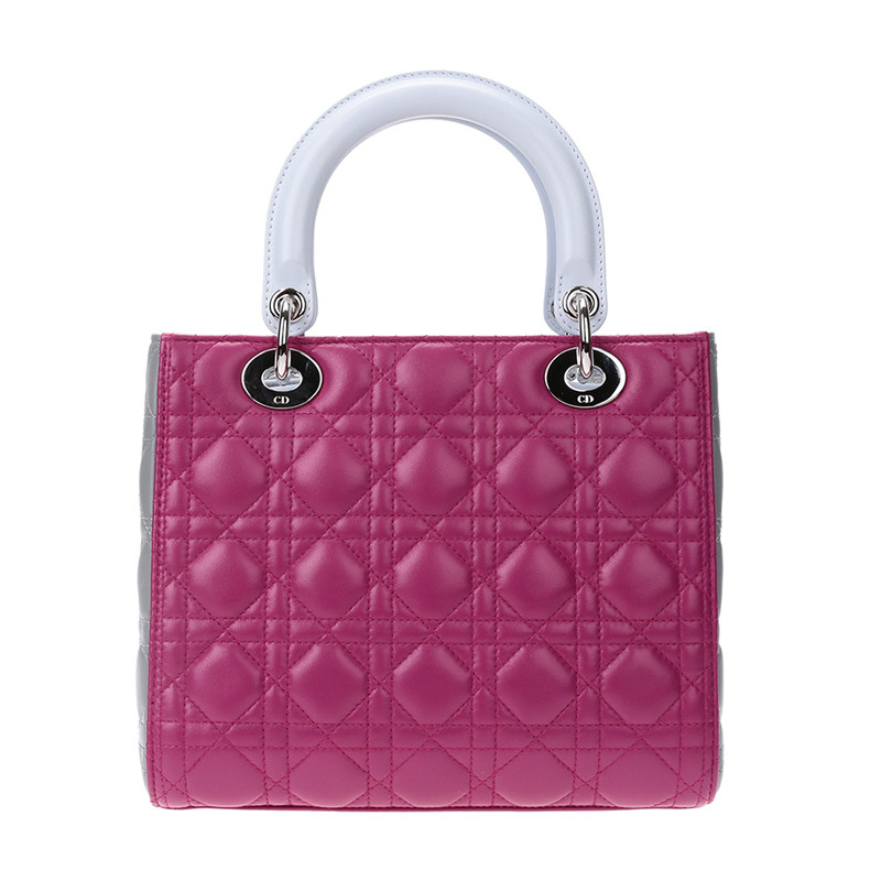 dior女士lady dior系列羊皮五格 珍品网女士包袋