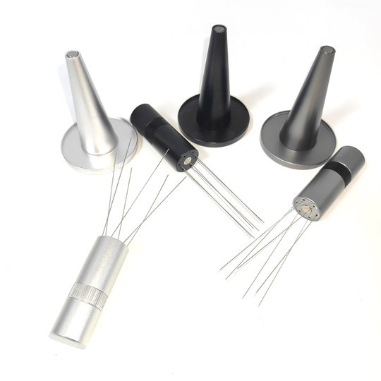 Coffee powder needle stainless steel powder distributor to break up clumps