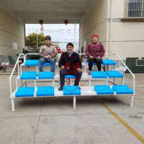 Direct Marketing Outdoor End Chronograph Watching Terrace Spectator Stand Referee Table Basketball Football Pitch Active Casual Seat Room 15 seats