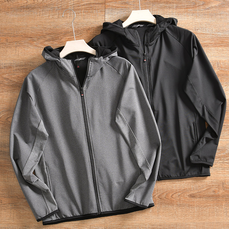 ODM订单！高弹速干！春季新品男士运动休闲连帽开衫卫衣夹克外套,淘宝优惠券,粉丝福利购,淘宝优惠卷