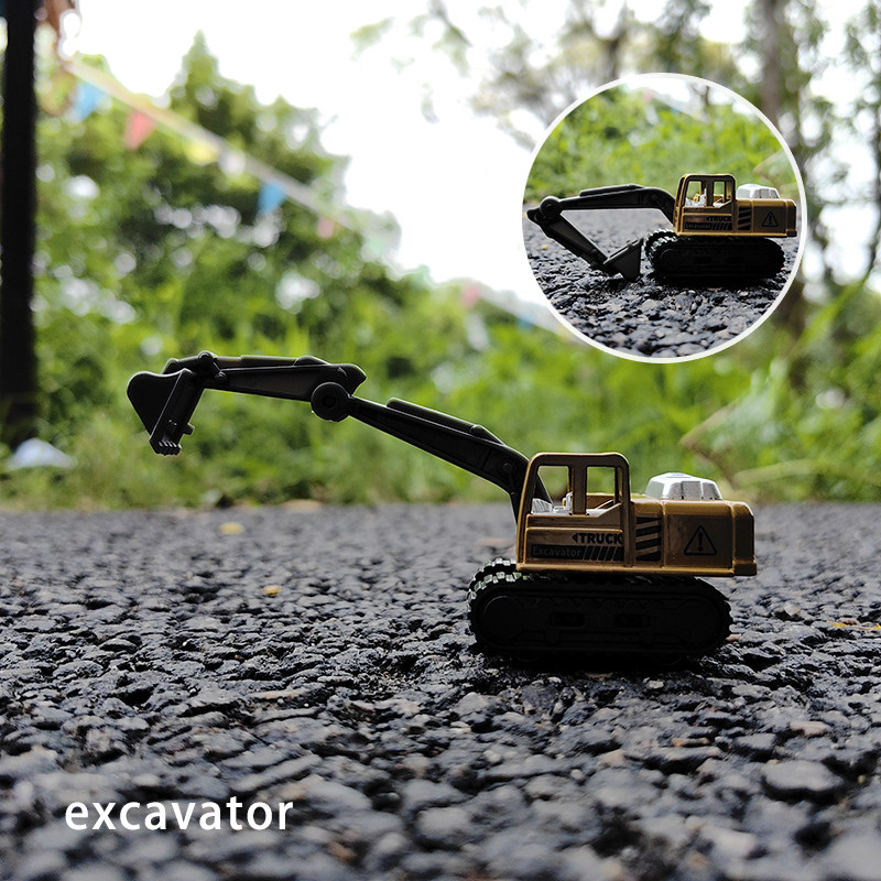 合金挖掘机玩具车儿童迷你仿真城市工程车推土机模型男孩益智玩具,淘宝优惠券,粉丝福利购,淘宝优惠卷