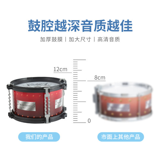 Large drum set for children beginner toy jazz drum