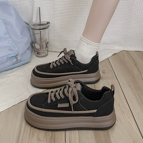 Tide, оригинальные универсальные весенние кроссовки на платформе, демисезонная спортивная белая обувь для отдыха