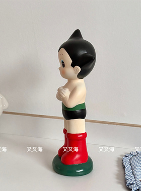 阿童木陶瓷存钱罐摆件