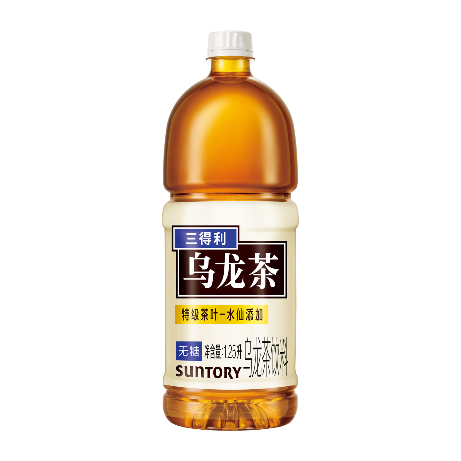 SUNTORY/三得利乌龙茶1.25L*6瓶 无糖大瓶茶饮料家庭装整箱 - 图2