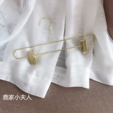[高品质! 北欧ins裤架 实心加粗款 不褪色不生锈不变形 无痕裤夹子]