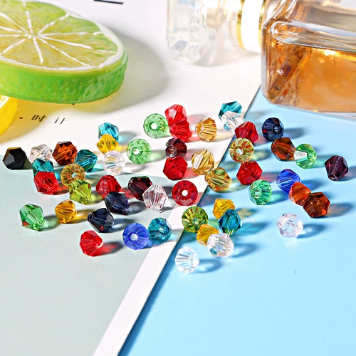 Браслет из бисера ручной работы, китайская шпилька, стеклянные аксессуары, бусины, серьги, DIY, 6мм