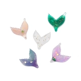 Акриловые трехмерные серьги, подвеска, аксессуары ручной работы