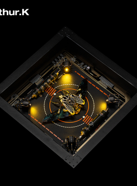 博格大角花金龟电路板LED灯昆虫