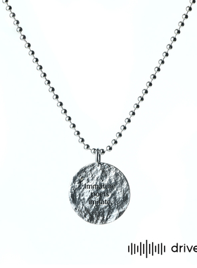 yulonglab装饰项链玉龙月亮