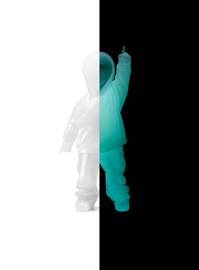 YulongLab原创设计夜光艺术雕塑