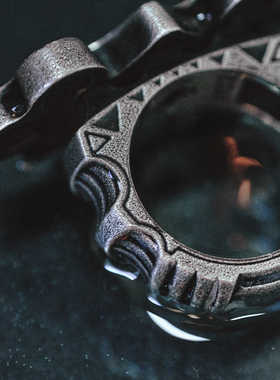 UNMASK男女款原创设计复古戒指