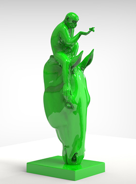 任亮《共生》系列作品装饰摆件