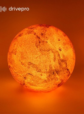 黄玉龙星球灯客厅艺术手工