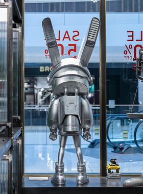 ROBBi兔子雕塑收藏版限量