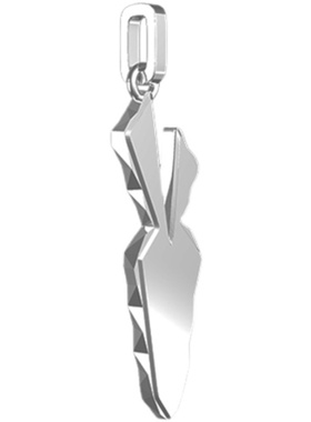 原创设计天空补给胡萝卜挂坠