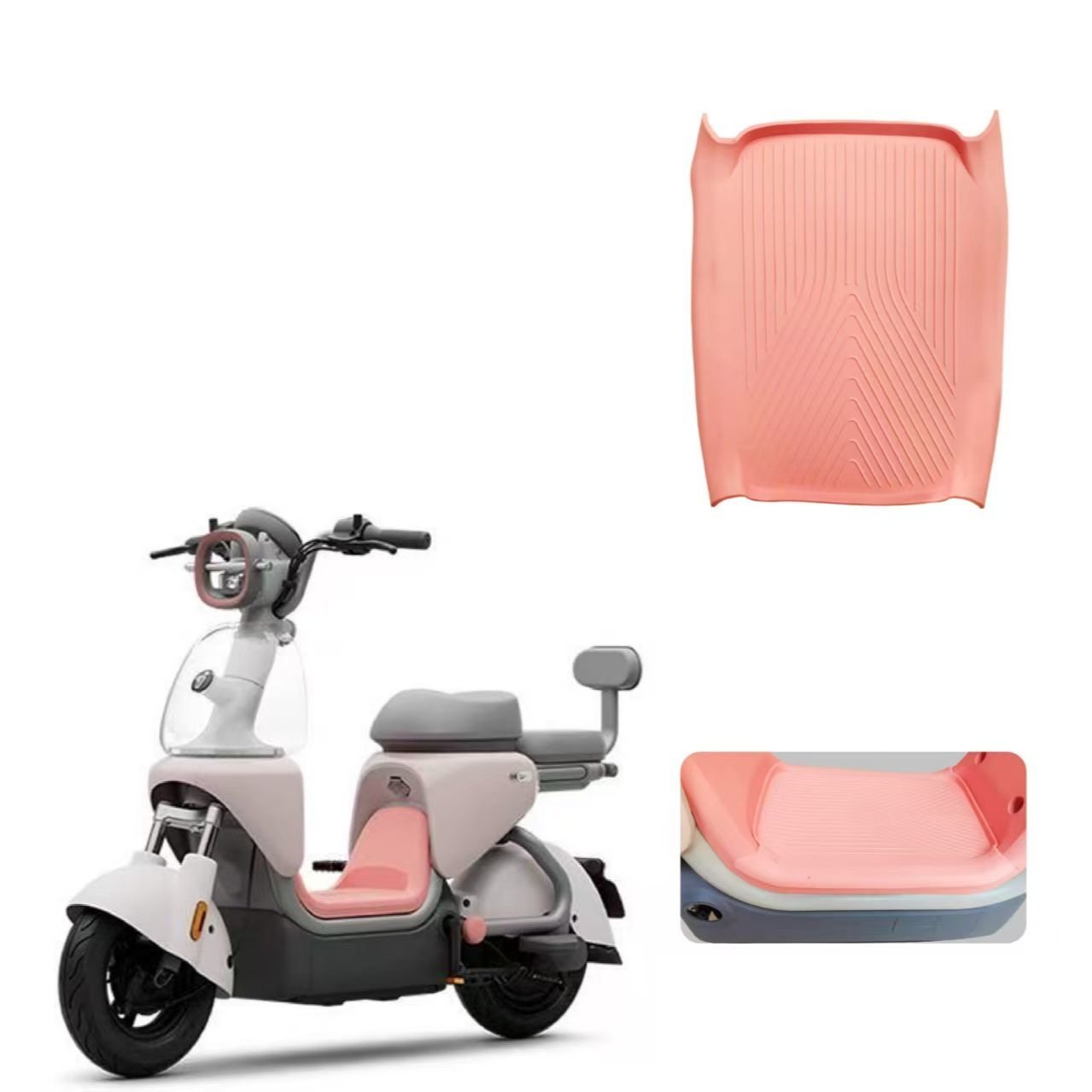 适用九号电动车qz1mix橡胶脚垫防水仪表罩后视镜装饰配饰小配件,淘宝优惠券,粉丝福利购,淘宝优惠卷