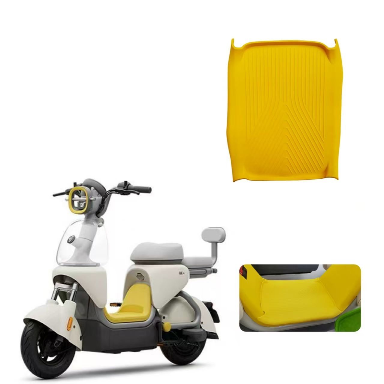 适用九号电动车qz1mix橡胶脚垫防水仪表罩后视镜装饰配饰小配件,淘宝优惠券,粉丝福利购,淘宝优惠卷