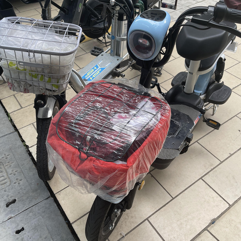 电动车车筐防雨罩前车篮罩衣三轮车车篓自行车篓后备箱防水罩通用-图0