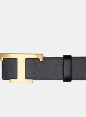 TOD'S女士皮革复古腰带皮带配饰