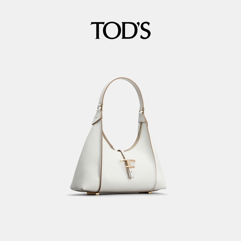 TOD'S官方正品2024春夏新品女士TIMELESS小号HOBO腋下包-图0