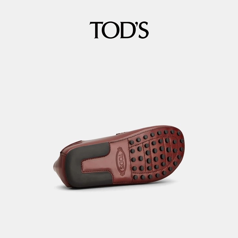 TOD'S官方正品2025春夏新品男女士皮革踩跟豆豆鞋,淘宝优惠券,粉丝福利购,淘宝优惠卷