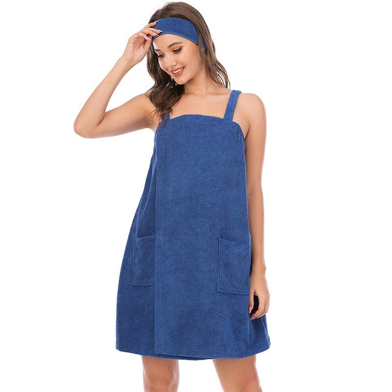 亚马逊速卖通夏新款家居服浴袍吸水简约浴巾舒适女式睡衣,淘宝优惠券,粉丝福利购,淘宝优惠卷