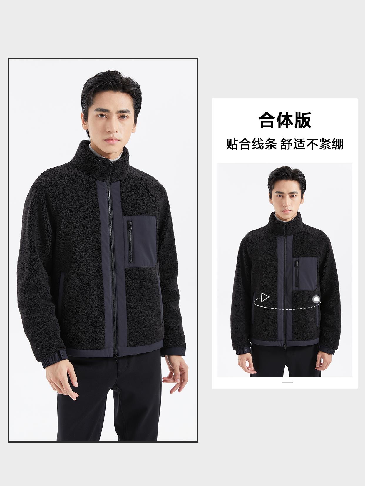 23DRF0481A 0482A利郎男装正品2023年冬季新款时尚商务羽绒服1199