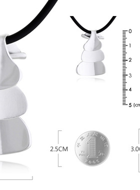 银时代饰品圆舞曲七夕礼物吊坠