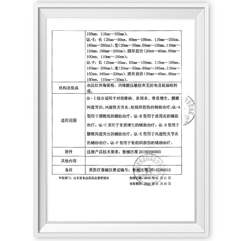 秦鲁九牛神远红外理疗贴肩周炎颈椎病腰椎间盘突出贴骨质增生非膏 - 图2