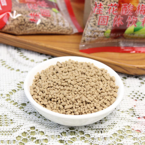 梦思香桂花酸梅晶独立小包装夏季酸梅汤乌梅甘草山楂桂花冲泡即饮 - 图0