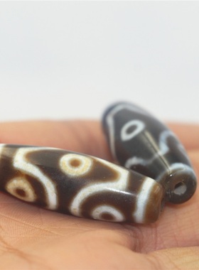 西藏玉髓玛瑙天珠吊坠