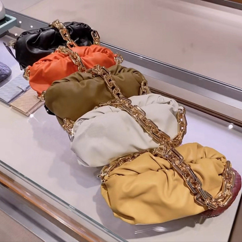 小ck云朵包粗链条2020春夏新款女包 西罗拉女士包袋