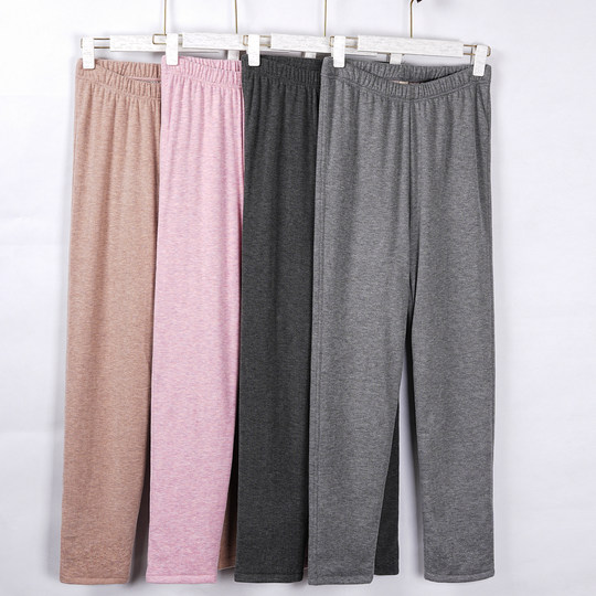 Синьцзян, теплые хлопковые брюки из длинноволокнистого хлопка для женщин, для дома, с высокой талией