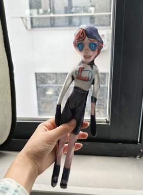 第五人格拉拉队员莉莉抽象老鼠干公仔手脚有铁丝可活动摆造型玩偶