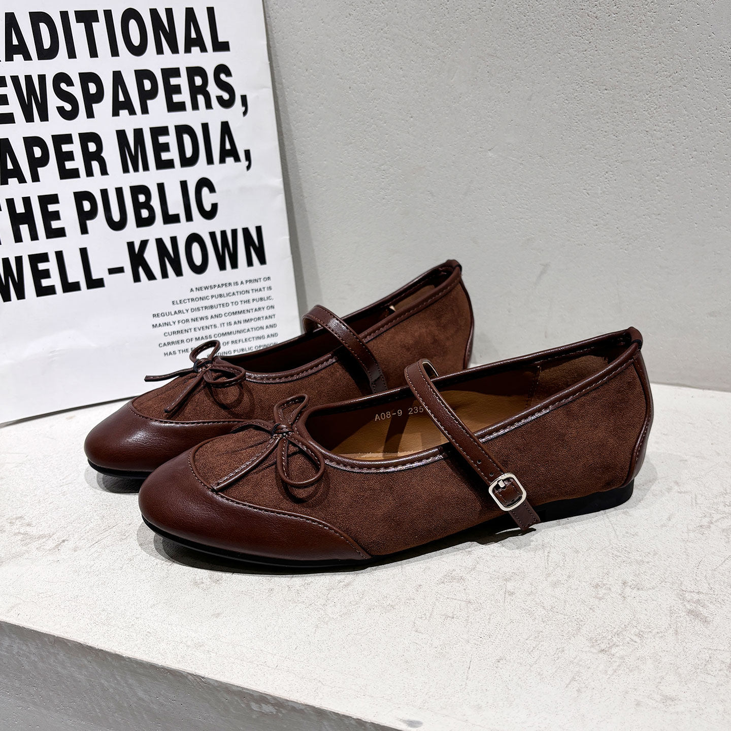 法式豹纹蝴蝶结一字带玛丽珍单鞋2025新款平底舒适软底浅口豆豆鞋,淘宝优惠券,粉丝福利购,淘宝优惠卷