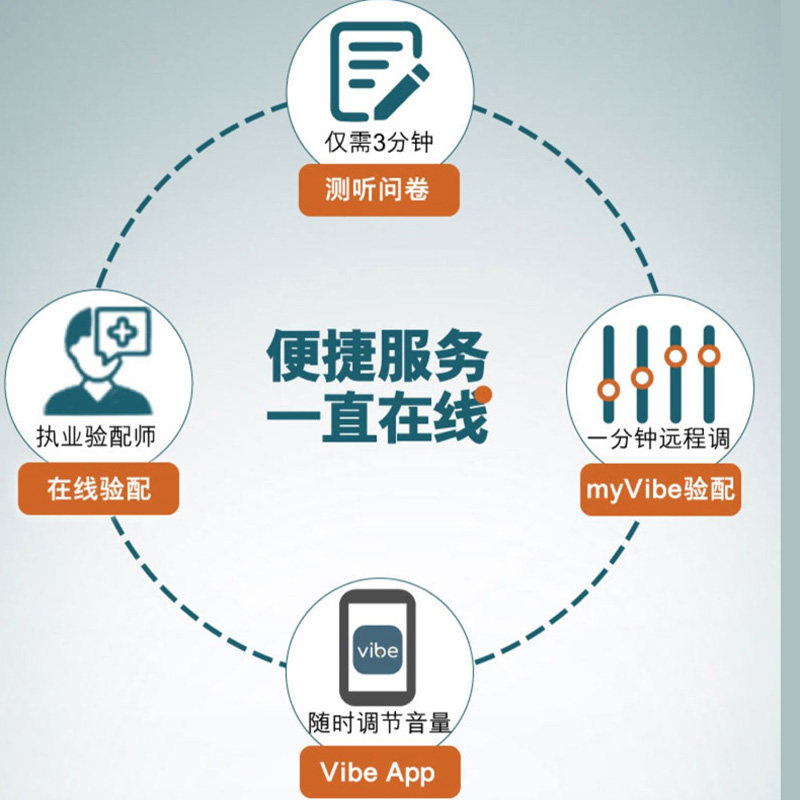 西门子旗舰店老年人专用p8助听器 微听力医疗器械助听器