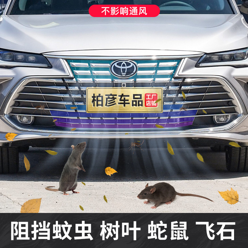 专用丰田亚洲龙防虫网卡扣式前中网格栅水箱防护改装饰配件专用,淘宝优惠券,粉丝福利购,淘宝优惠卷
