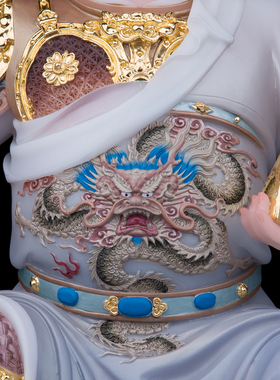 石材康盛中式华光大帝神像0