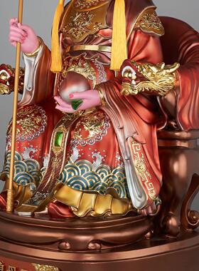 典藏神佛树脂三官大帝神像