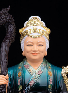 四大家族神像树脂彩绘胡三太爷