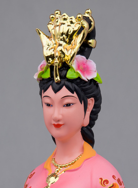 树脂保平安中式客厅琴女