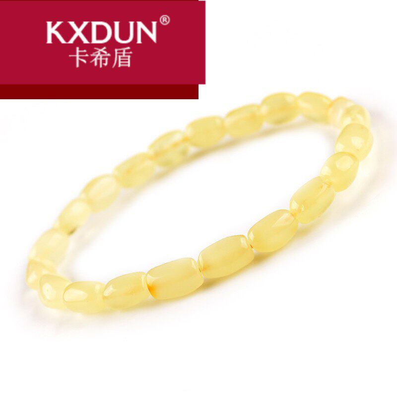 kxdun /卡希盾蜜蜡时尚女鸡油黄 卡希盾手链
