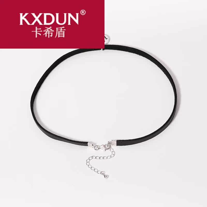 kxdun /卡希盾微笑表情日韩锁骨链 卡希盾项链