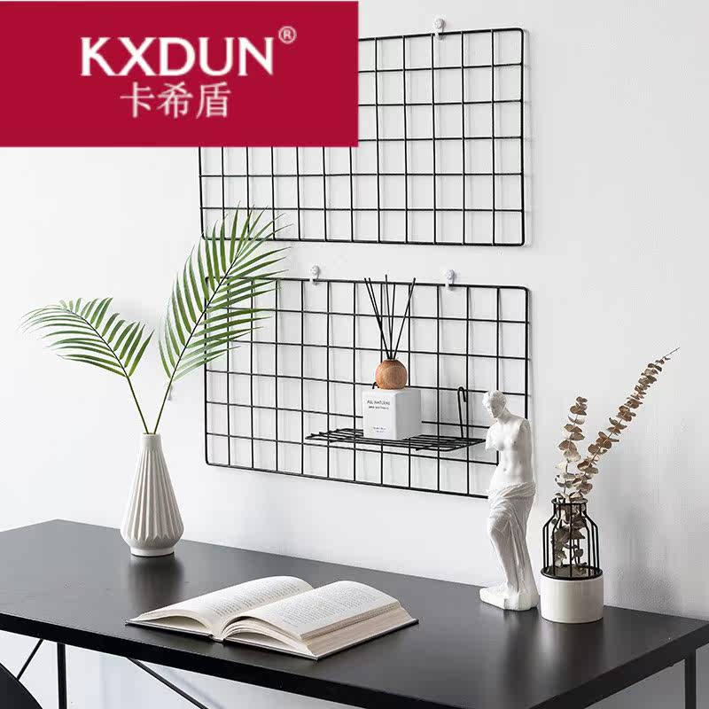 kxdun /卡希盾网格照片墙装饰少女 卡希盾摆件